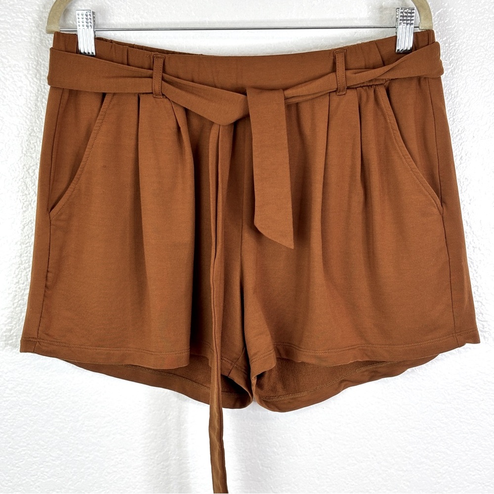 GARNET HILL Easy Everyday Knit Shorts Size L